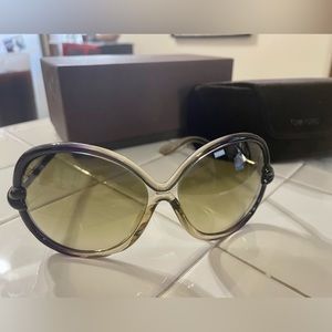 Tom Ford Sonja oversized sunglasses